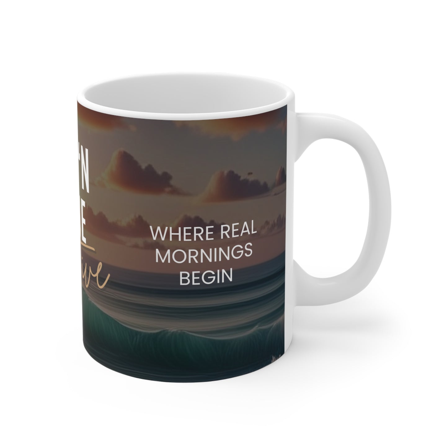 "Sunrise Serenity" Ceramic Mug