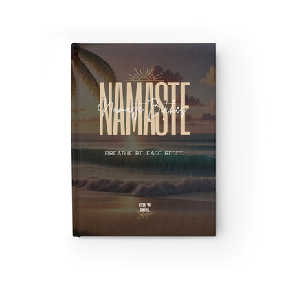 BREATHE. RESET. RELEASE. Hardcover Journal