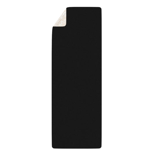 "Namaste, Bitches" Yoga Mat - White